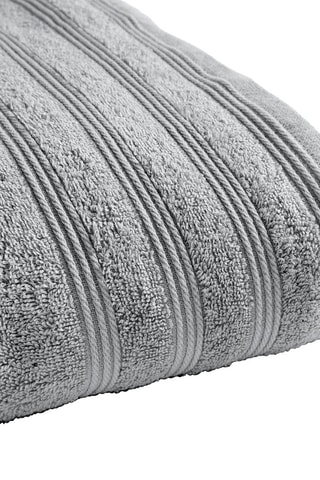 Drap de douche - Gris clair - 70 x 140 cm