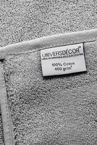 Drap de douche - Gris clair - 70 x 140 cm