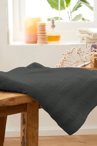 Drap de douche - Gris - 70 x 140 cm