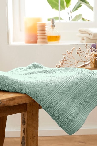 Drap de douche - Vert clair - 70 x 140 cm