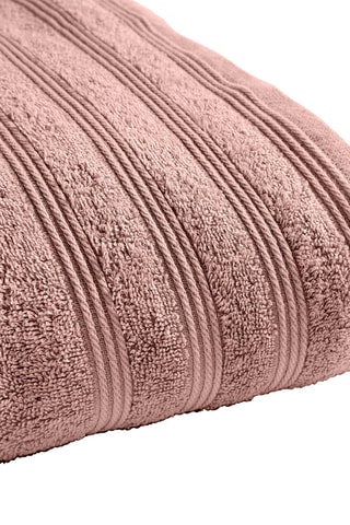 Drap de douche - Vieux rose - 70 x 140 cm