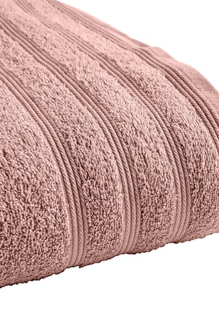 Drap de bain - Vieux rose - 90 x 150 cm