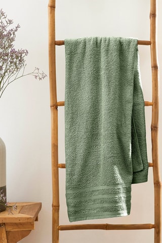 Drap de bain - Vert - 90 x 150 cm