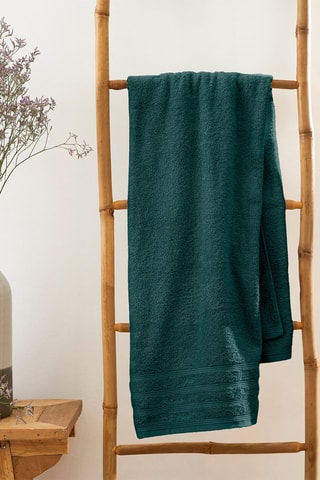 Drap de bain - Vert émeraude - 90 x 150 cm