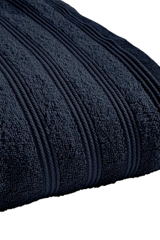 Drap de douche - Bleu marine - 70 x 140 cm