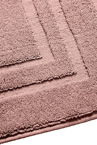 Tapis de bain - Vieux rose - 50 x 80 cm