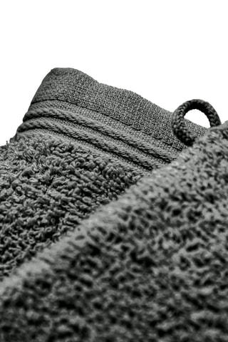 2 gants de toilette Spa - Gris