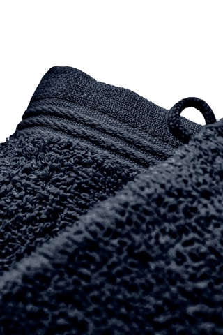 2 gants de toilette Spa - Bleu marine