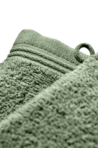2 gants de toilette Spa - Vert