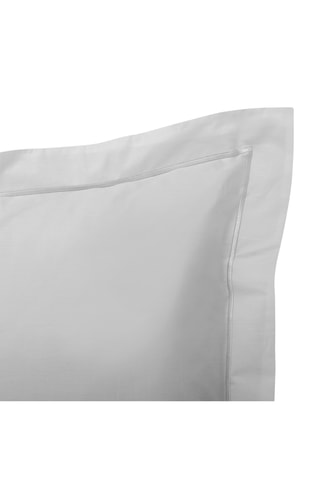 Taie d'oreiller en percale de coton 80 fils/cm² Julian - Perle
