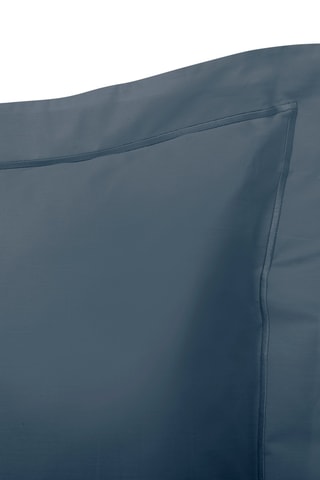 Taie d'oreiller en coton 80 fils/cm² Julian - Bleu