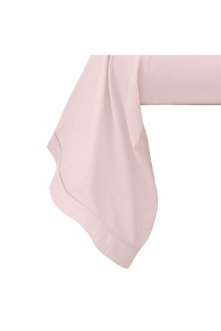 Taie de traversin en coton 80 fils/cm² Julian - Rose