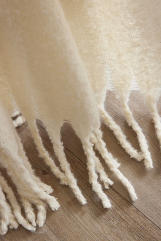 Plaid Melia - Ivoire - 130 x 170 cm