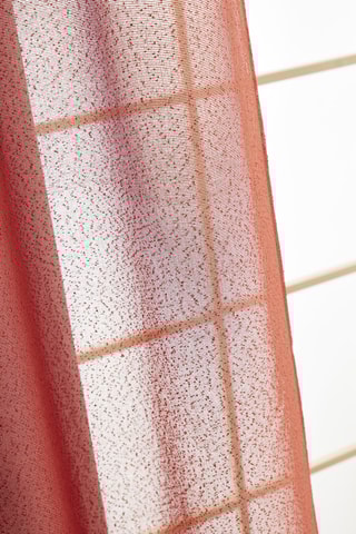 Rideau Elda - Terracotta - 140 x 270 cm