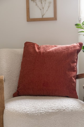 Coussin Osiris - Terracotta - 50 x 50 cm