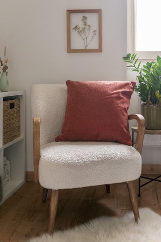 Coussin Osiris - Terracotta - 50 x 50 cm