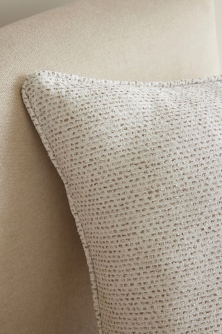 Coussin Elios - Ivoire - 50 x 50 cm