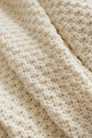 Plaid Olympia - Ivoire - 125 x 150 cm