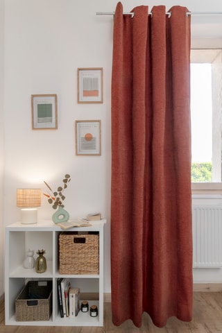 Rideau Osiris - Terracotta - 140 x 240 cm