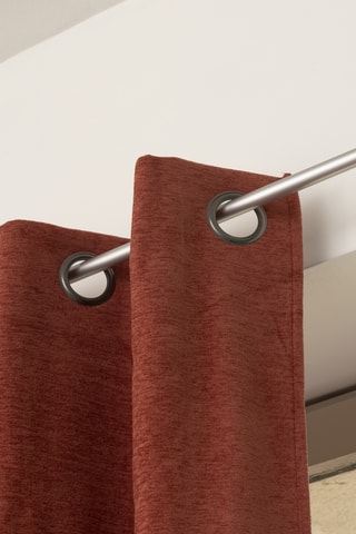 Rideau Osiris - Terracotta - 140 x 240 cm