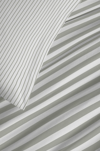 Parure de couette réversible en coton 57 fils/cm² Palerme - Eucalyptus