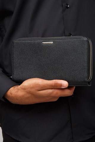 Leren Portefeuille - Zwart