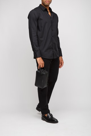 Leren Clutch - Zwart