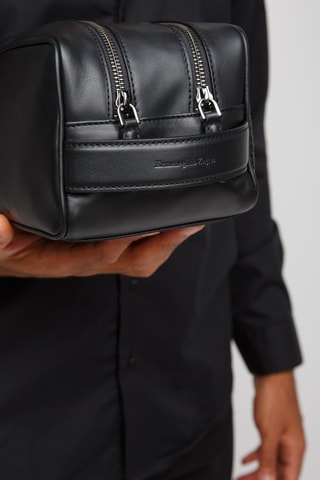 Leren Clutch - Zwart