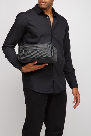 Leren Clutch - Zwart