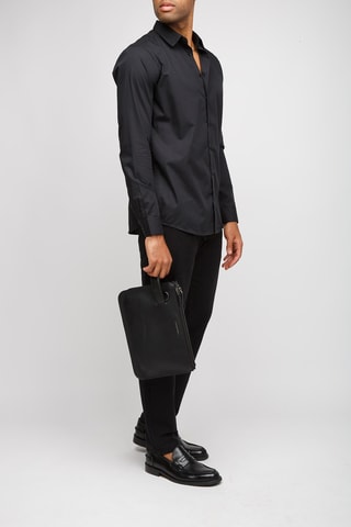 Leren Clutch - Zwart