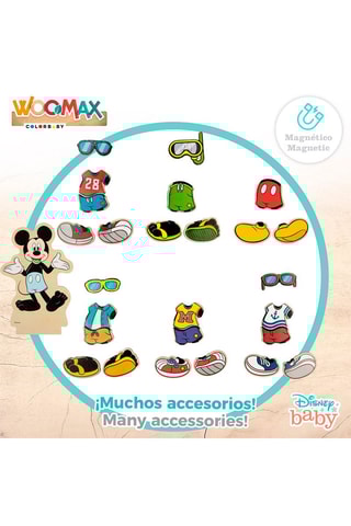 Jeu magnétique Minnie et Mickey Disney - 54 pièces - Dès 3 ans