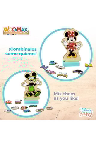 Jeu magnétique Minnie et Mickey Disney - 54 pièces - Dès 3 ans