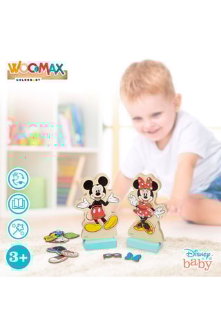 Jeu magnétique Minnie et Mickey Disney - 54 pièces - Dès 3 ans