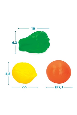 Fruits et légumes avec panier Dès 24 mois