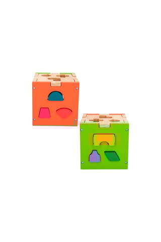 Cube d'activités en bois - 14 pièces Dès 12 mois