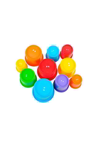10 pots empilables Dès 12 mois