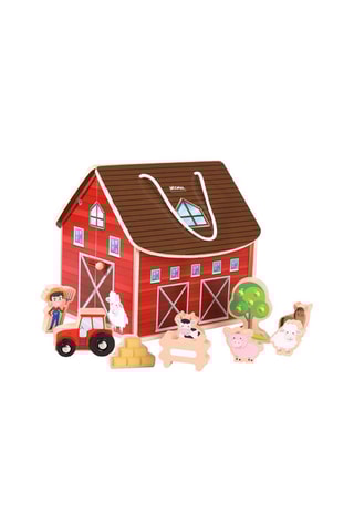 Ferme en bois - 10 pièces Dès 3 ans