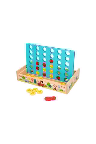 Jeu du 4 à la suite en bois Mickey Disney - Dès 3 ans