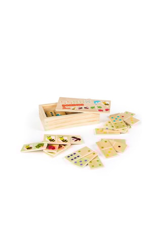 Domino en bois 28 pièces Dès 2 ans