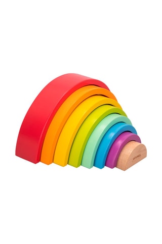 Arc-en-ciel en bois - 8 pièces Dès 18 mois