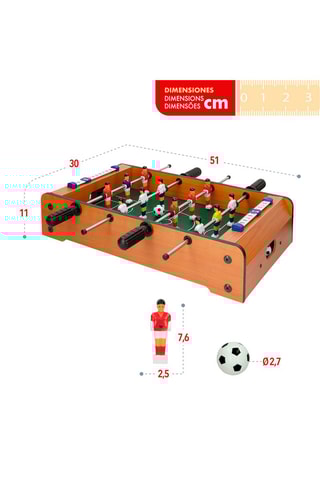 Baby-foot en bois Dès 6 ans