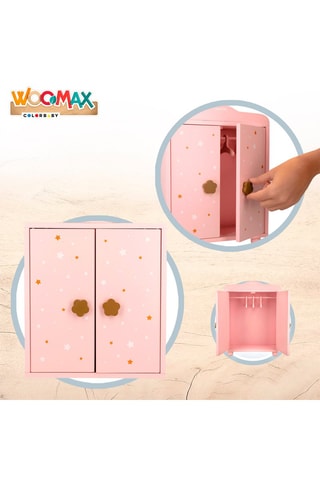 Armoire pour poupées Dès 3 ans
