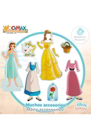 Jeu robes magnétiques Princesses Disney - Dès 3 ans