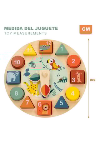 Horloge éducative -  Dès 24 mois