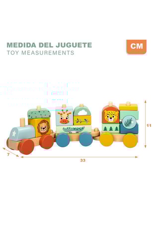 Train en bois - Dès 3 ans