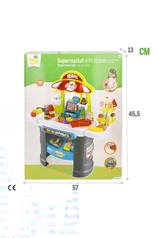Supermarché de jouet - 40 accessoires - Dès 3 ans