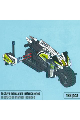 Maquette moto de police - 193 pièces - Dès 6 ans