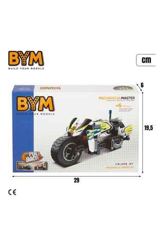 Maquette moto de police - 193 pièces - Dès 6 ans