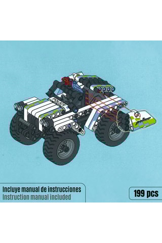 Maquette voiture de police - 199 pièces - Dès 6 ans