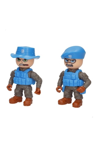 6 figurines de soldats - Dès 3 ans